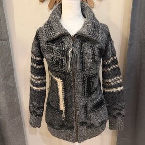 ✨ Wilfred Free Knit Zip-Up Sweater Jacket – Women’s XS/S ✨